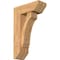 Ekena Millwork Imperial Slat Smooth Bracket w/ Offset Brace, Western Red Cedar, 7 1/2"W x 20"D x 32"H BKT0806X20X32IMP06SWR - alternate 1
